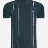 Ben Sherman Polo's  Vertical stripe polo - midnight 