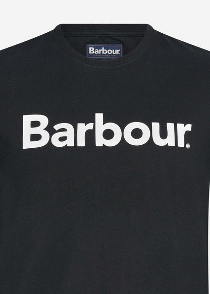 Barbour T-shirts  Logo tee - black 