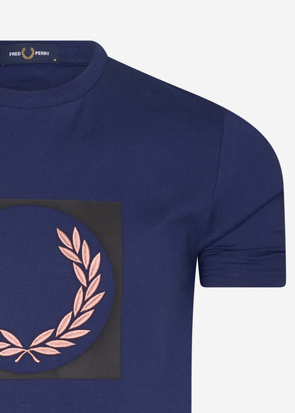 Fred Perry T-shirts  Laurel wreath graphic t-shirt - french navy 