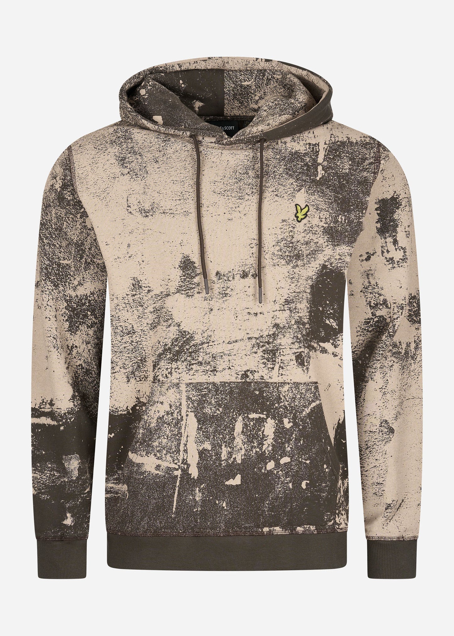 Lyle & Scott Hoodies  Erosion print hoodie - cove 