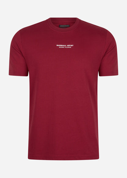 Marshall Artist T-shirts  Injection t-shirt - guard red 