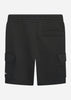 Marshall Artist Korte Broeken  Siren cargo short - black 