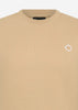 MA.Strum T-shirts  SS icon tee - sand 