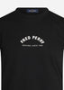 Fred Perry T-shirts  Arch branding t-shirt - black 