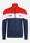 Ellesse Vesten  Caprini track top - red navy white 