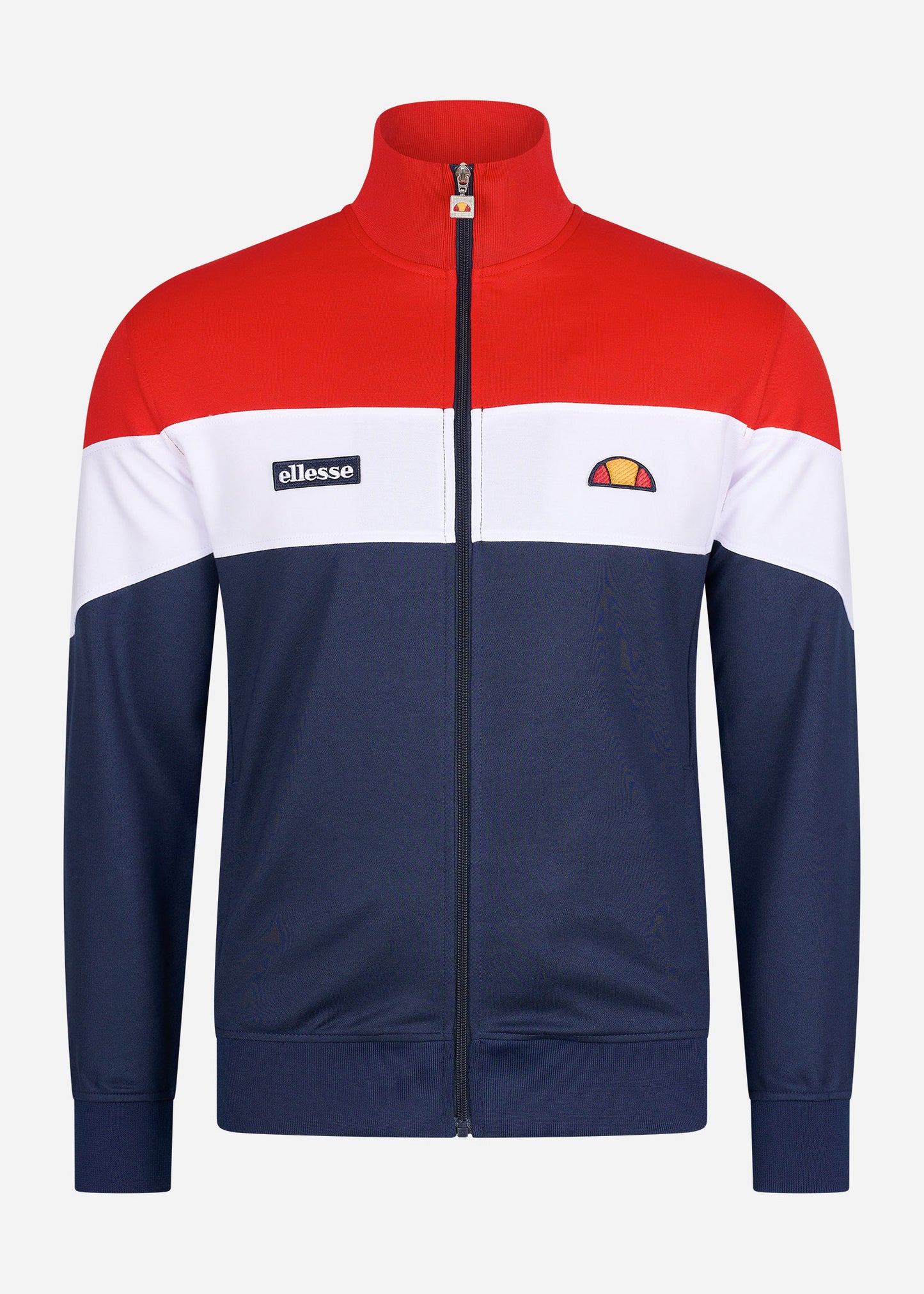 Ellesse Vesten  Caprini track top - red navy white 