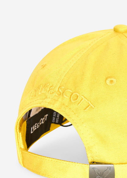 Lyle & Scott Petten  Baseball cap - sunshine yellow 