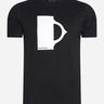 MA.Strum T-shirts  Block print logo tee - jet black 