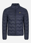 Lyle & Scott Jassen  Crest quilted jacket - dark navy 