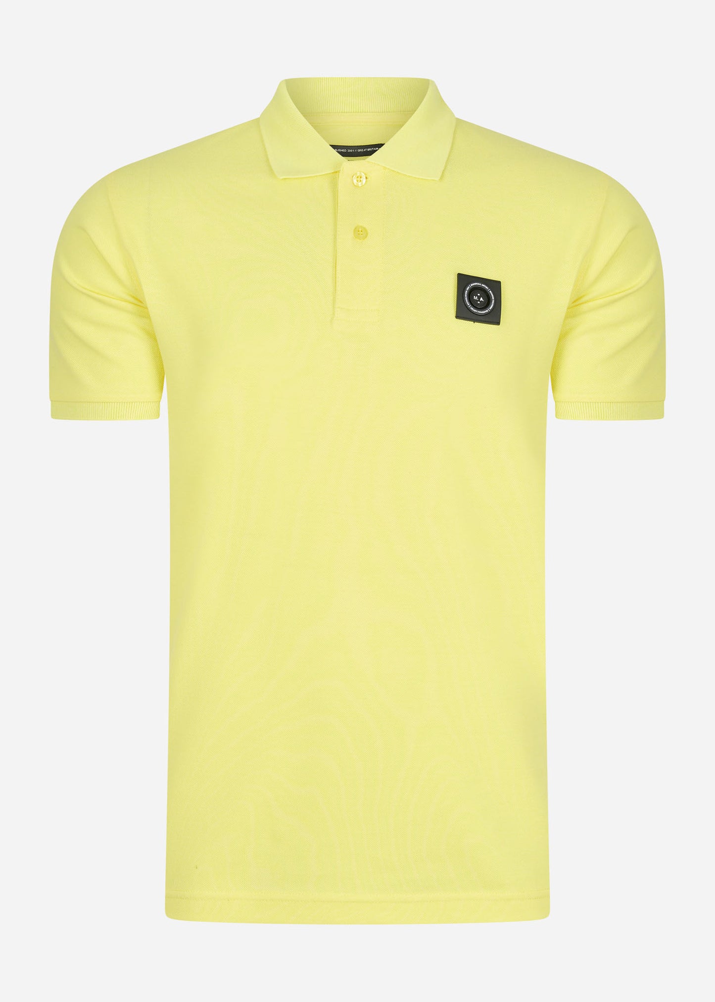 Marshall Artist Polo's  Siren ss polo - yellow 