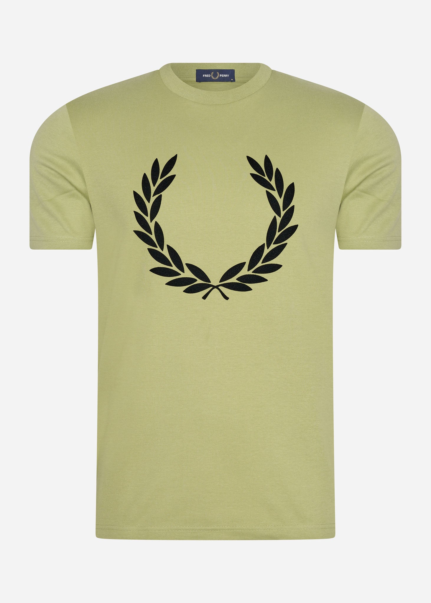 fred perry t-shirt sage green