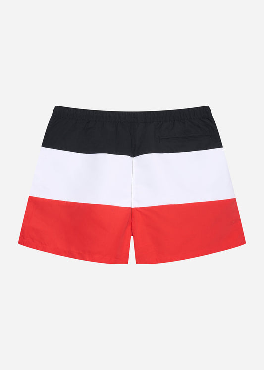 Ellesse Zwembroeken  Cielo swim short - black red 