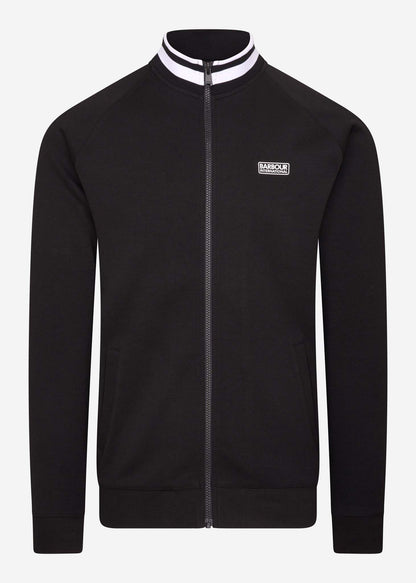 Barbour International Vesten  Radius raglan zip thru - black 