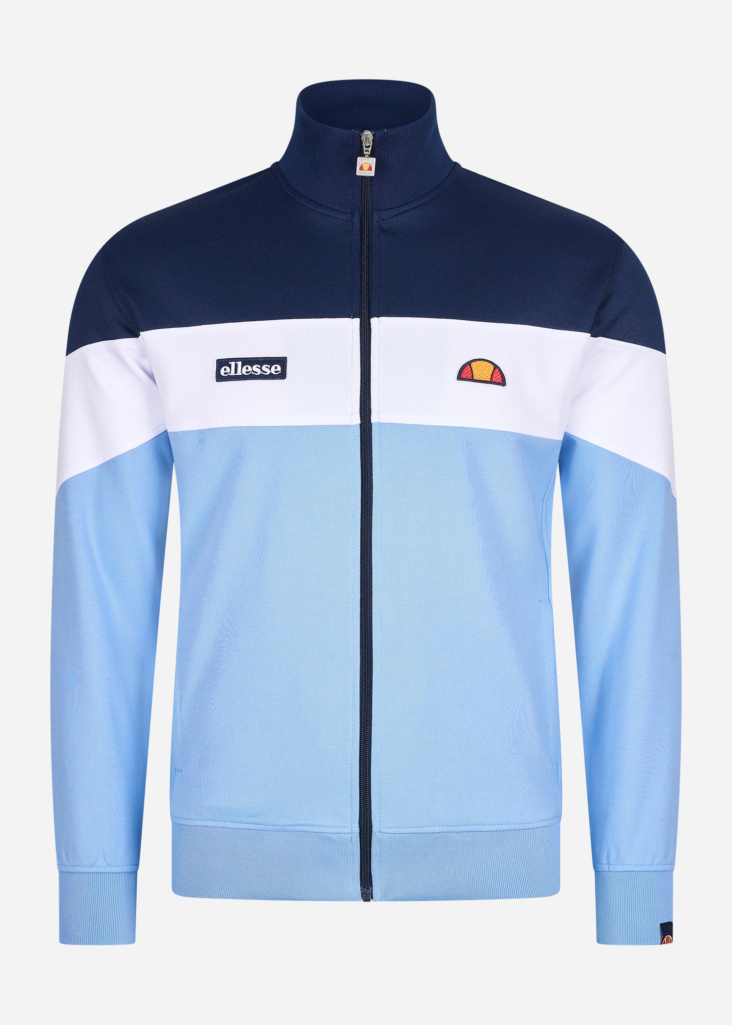 Ellesse Vesten  Caprini track top - navy light blue white 