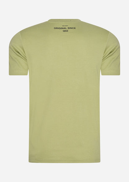 Fred Perry T-shirts  Flock laurel wreath t-shirt - sage green 