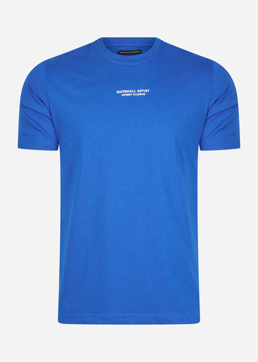 Injection t-shirt - radial blue