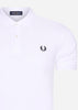 Fred Perry Polo's  Plain Fred Perry polo shirt - white 