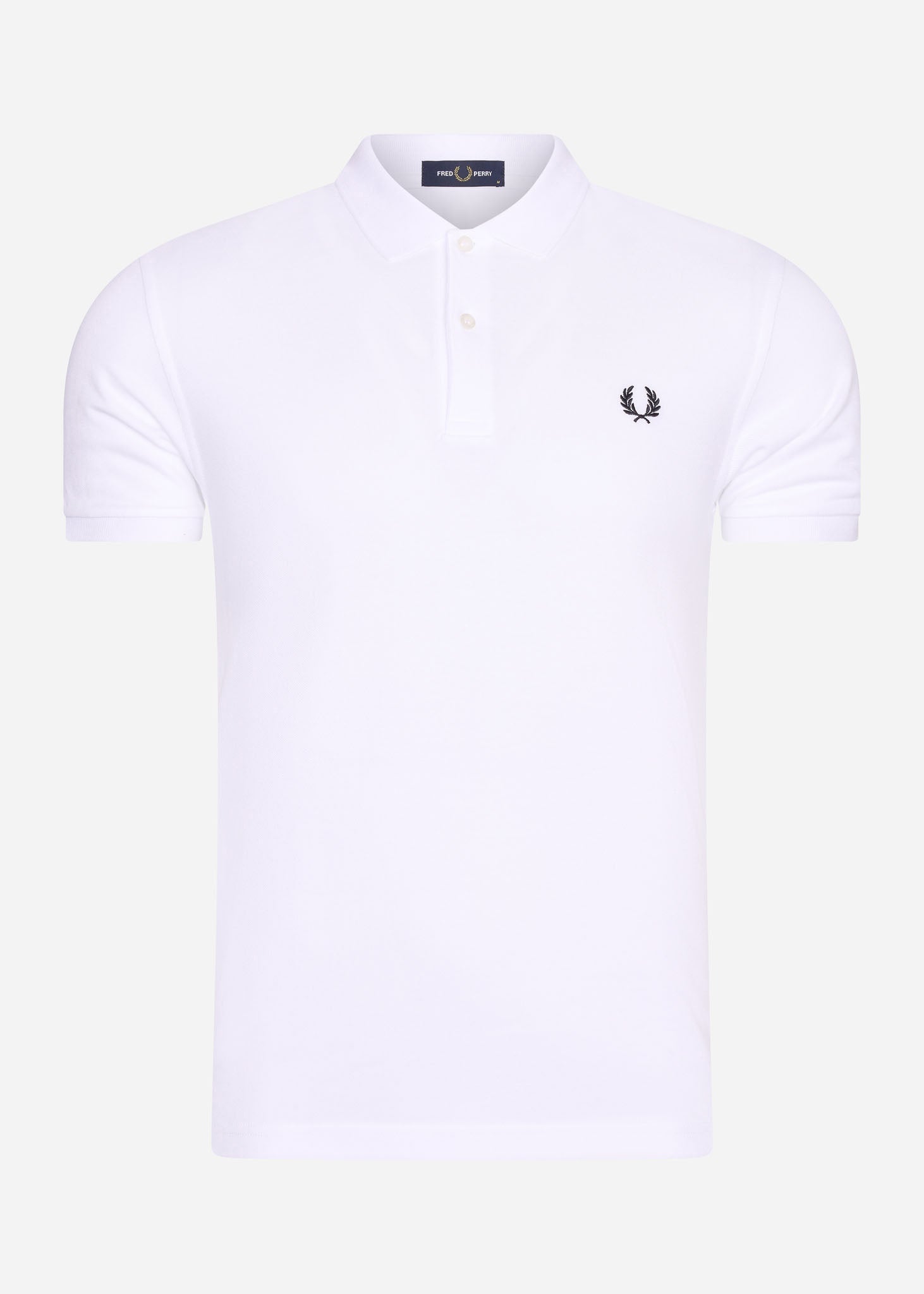 Fred Perry Polo's  Plain Fred Perry polo shirt - white 