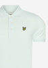 Lyle & Scott Polo's  Plain polo shirt - ice 