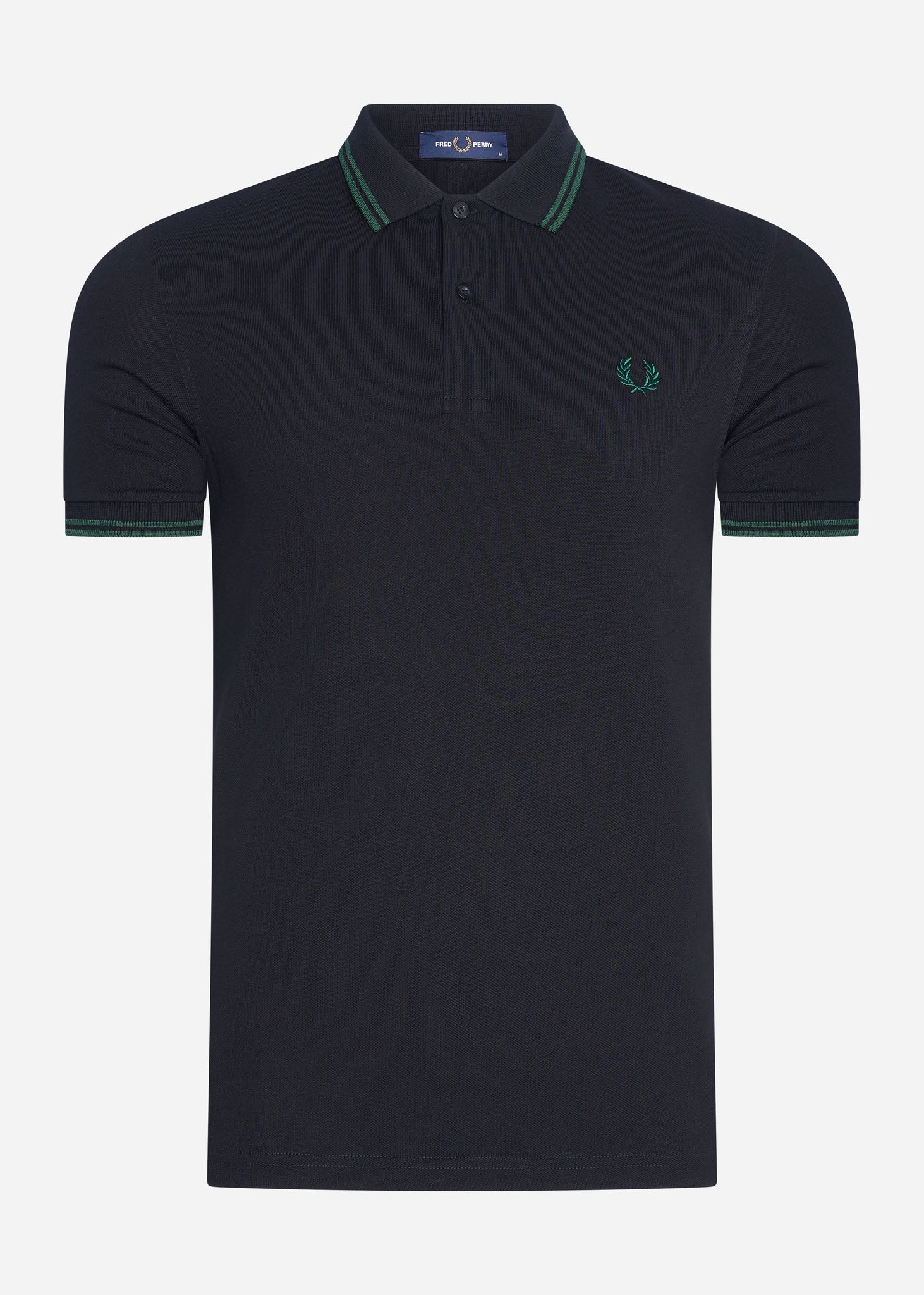 Fred Perry Polo's  Twin tipped fred perry shirt - black ivy 