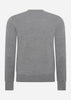 Fred Perry Truien  Classic crew neck jumper - grey marl 