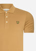 Lyle & Scott Polo's  Plain polo shirt - anniversary gold 