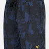 Lyle & Scott Zwembroeken  Erosion print swim short - navy