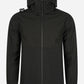 Softshell hooded jacket - jet black