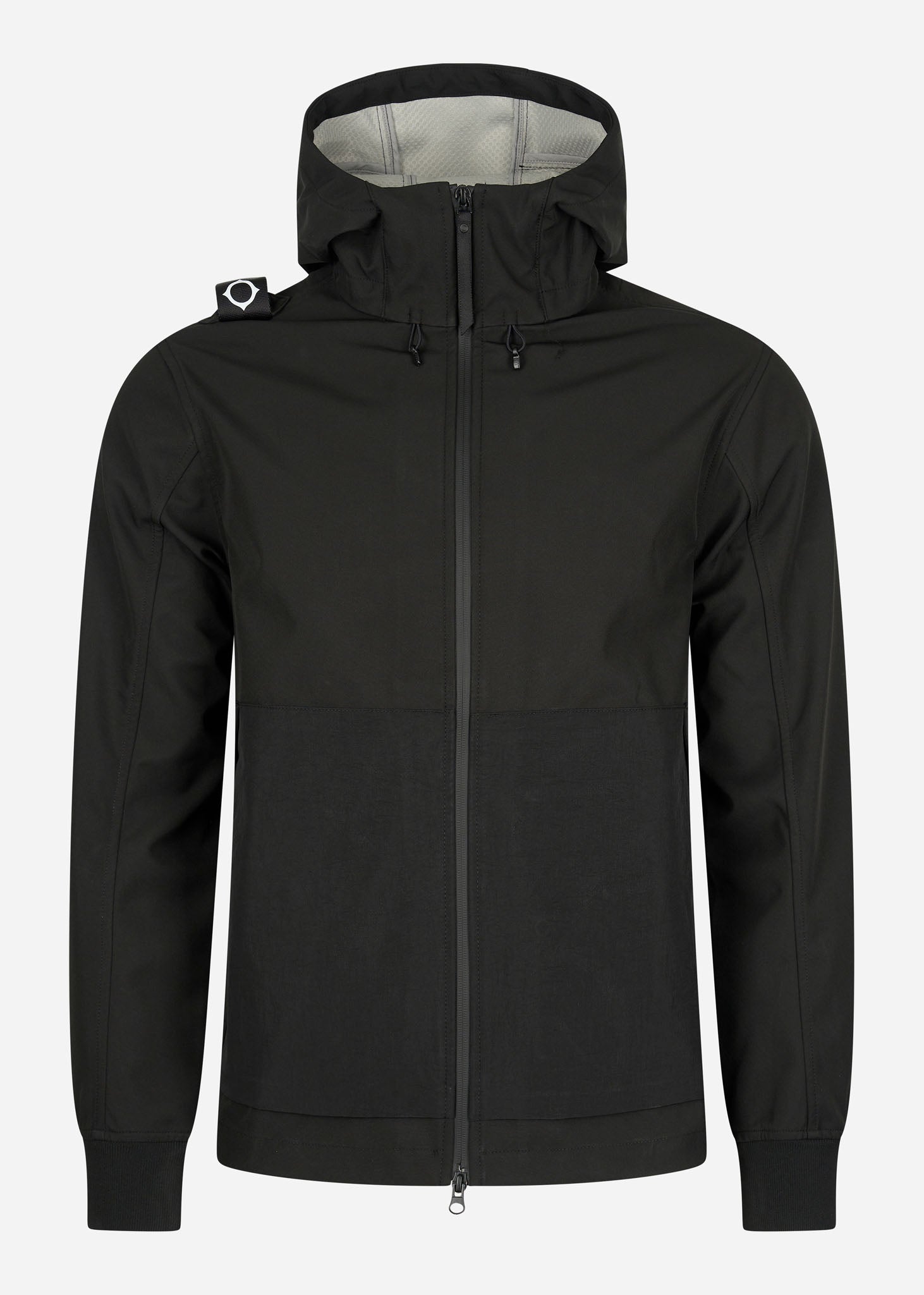 MA.Strum Jassen  Softshell hooded jacket - jet black 