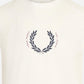 fred perry t-shirt snow white