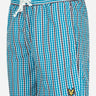 Lyle & Scott Zwembroeken  Gingham swim shorts - barrack blue