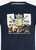 Weekend Offender T-shirts  Leo gregory - navy 