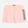 Barbour International Zwembroeken  Large logo swim short- pink cinder 
