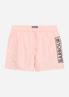 Barbour International Zwembroeken  Large logo swim short- pink cinder 