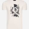MA.Strum T-shirts  CC logo print ss tee - aluminium 