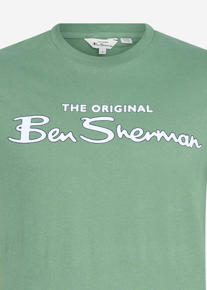 Ben Sherman T-shirts  Signature logo tee - grass green 