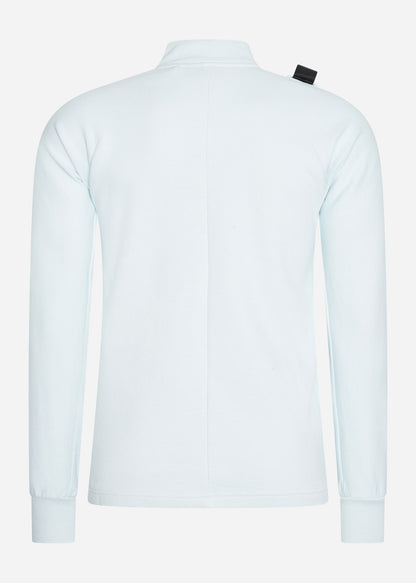 MA.Strum Truien  Dfp funnel neck zip top - illusion blue 