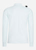 MA.Strum Truien  Dfp funnel neck zip top - illusion blue 