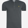 Lyle & Scott Polo's  Plain polo shirt - gunmetal 