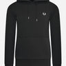 Fred Perry Hoodies  Tipped hooded sweatshirt - black 