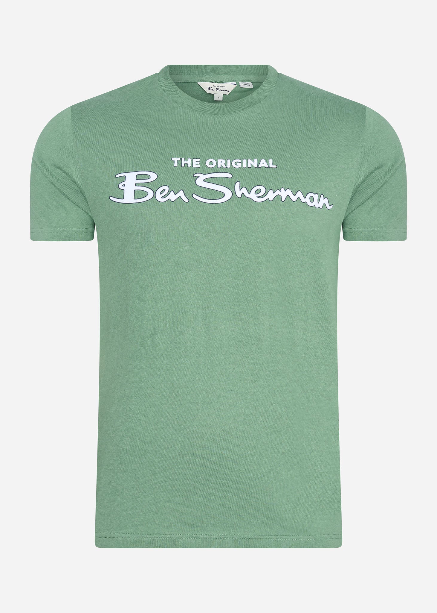 ben sherman logo t-shirt green