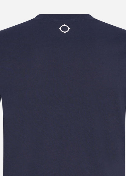 MA.Strum T-shirts  CC logo print ss tee - ink navy 