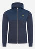 Lyle & Scott Vesten  A Softshell jersey zip hoodie - dark navy 