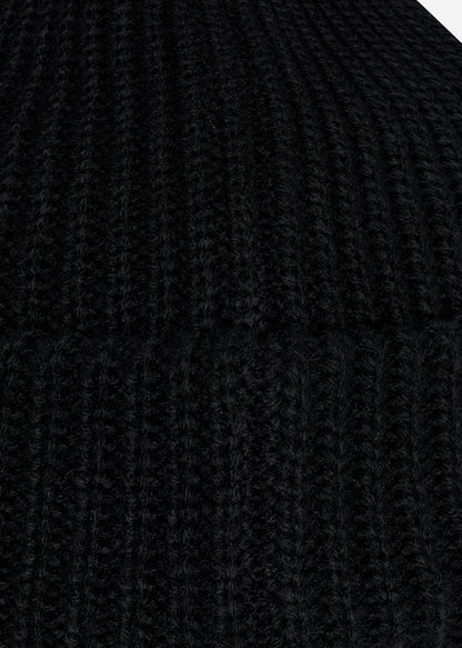 Lyle & Scott Mutsen  Casuals fisherman beanie - jet black 