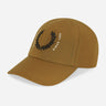 Fred Perry Petten  Laurel wreath ripstop cap - dark caramel 