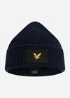 Lyle & Scott Mutsen  Casuals fisherman beanie - dark navy 