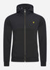 Lyle & Scott Vesten  Softshell jersey zip hoodie - jet black 