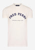 Fred Perry T-shirts  Arch branded t-shirt - snow white 