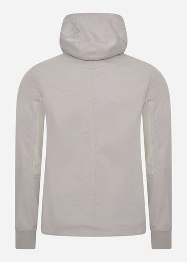 MA.Strum Jassen  Softshell full zip hooded jacket - quicksilver 