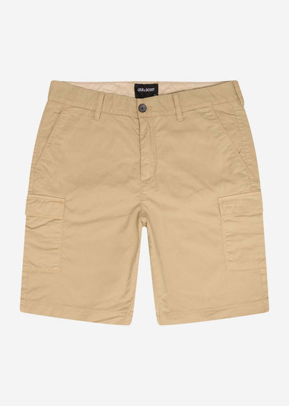 Lyle & Scott Korte Broeken  Cargo shorts - stone 